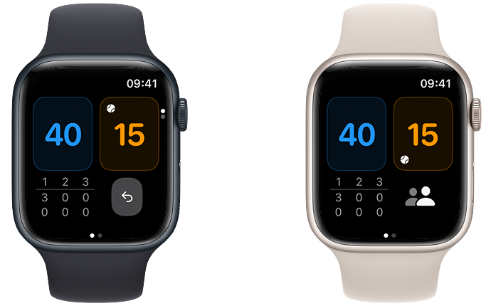 SharedMatch on Apple Watch